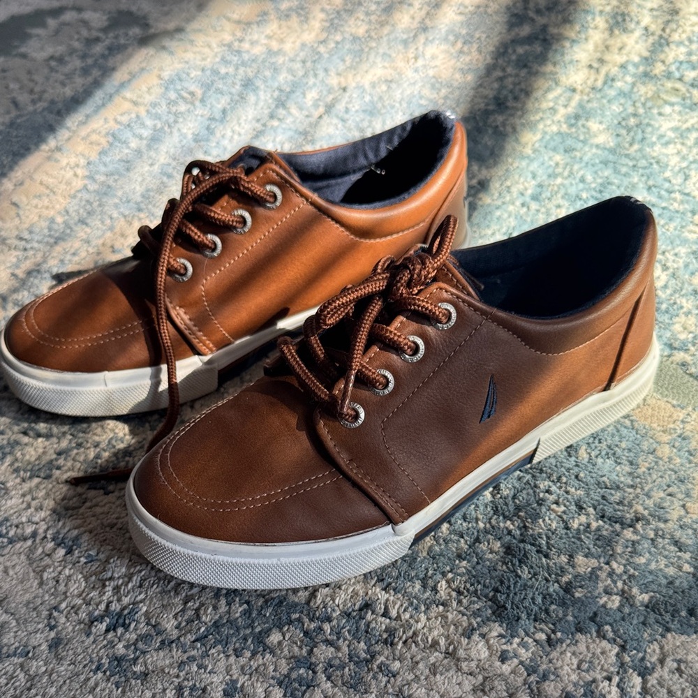 Nautica Brown shoes for boys